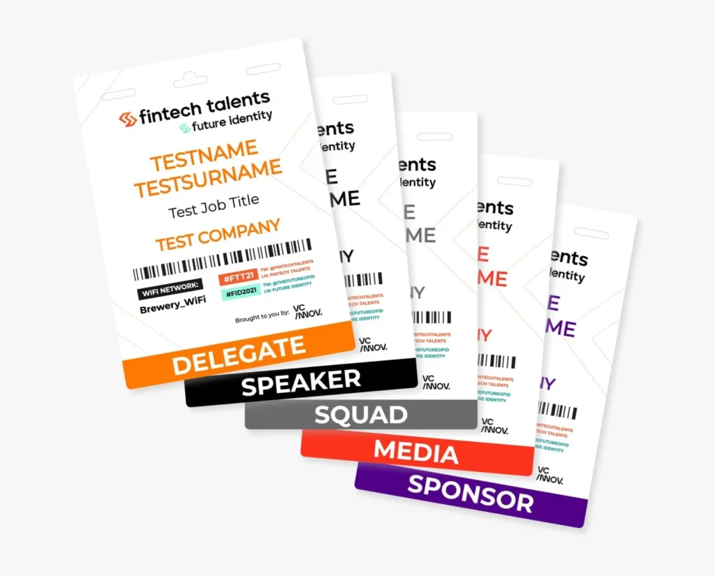 Conference Badge Printing Worthing