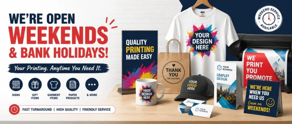 Weekend Printing Worthing