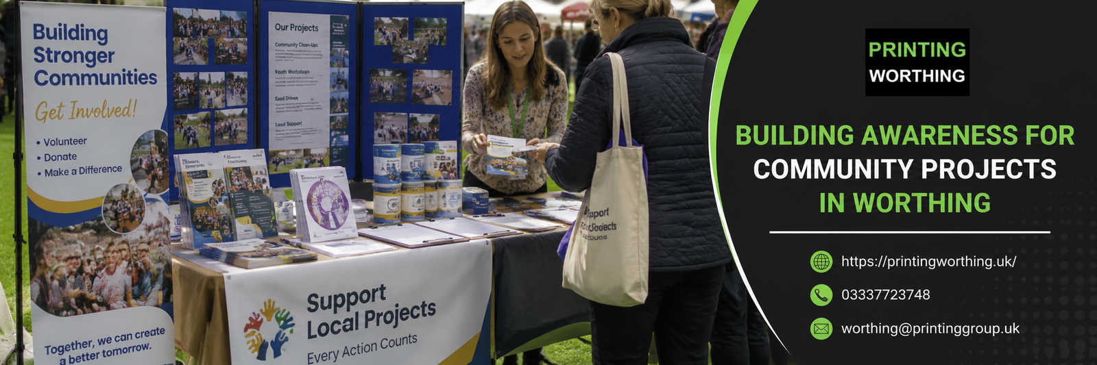 Building Awareness for Community Projects in Worthing